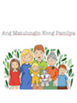 cover image of My Family of Helpers - Tagalog